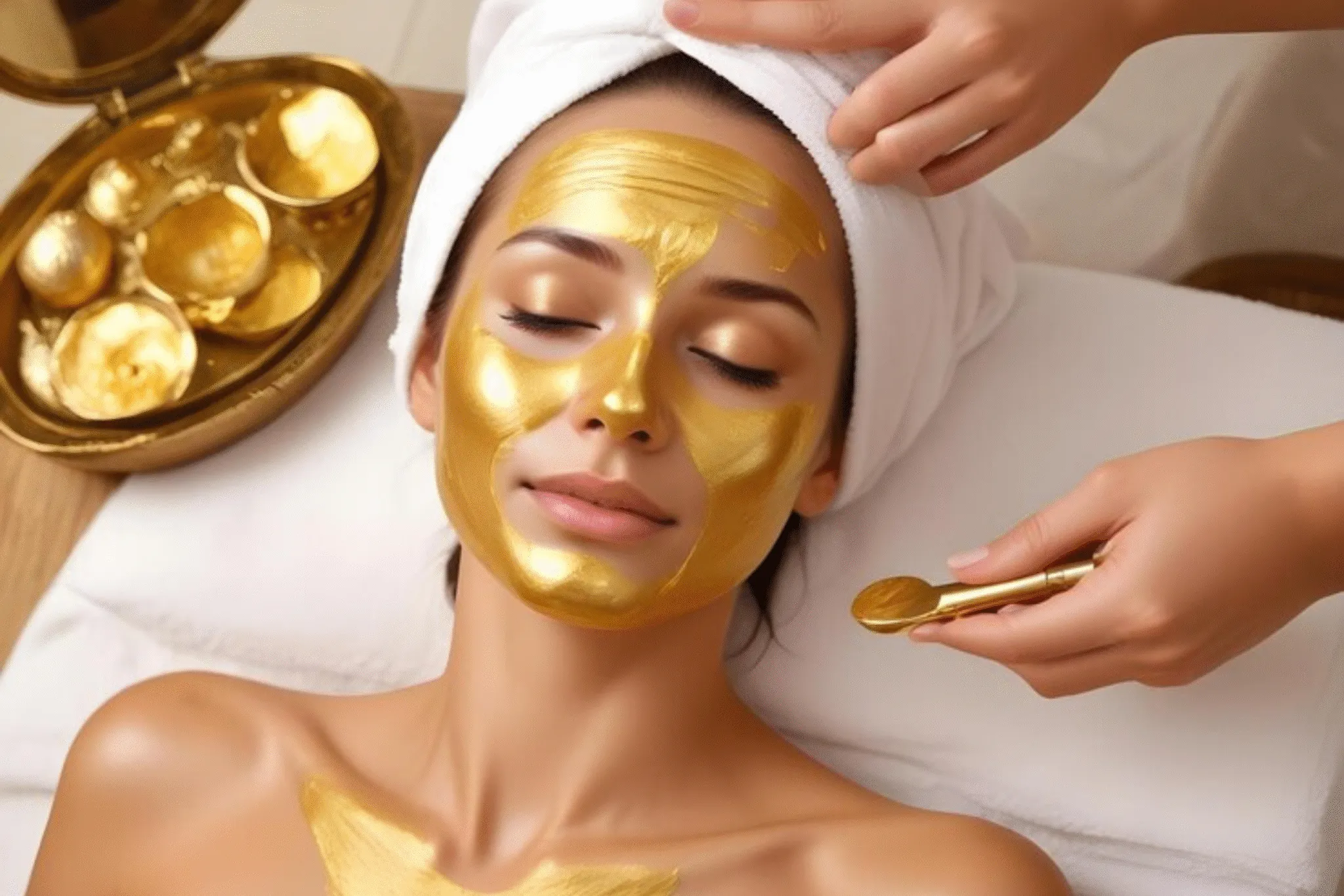 Shahnaz Gold Facial + Bleach-best facial treatment abu Dhabi