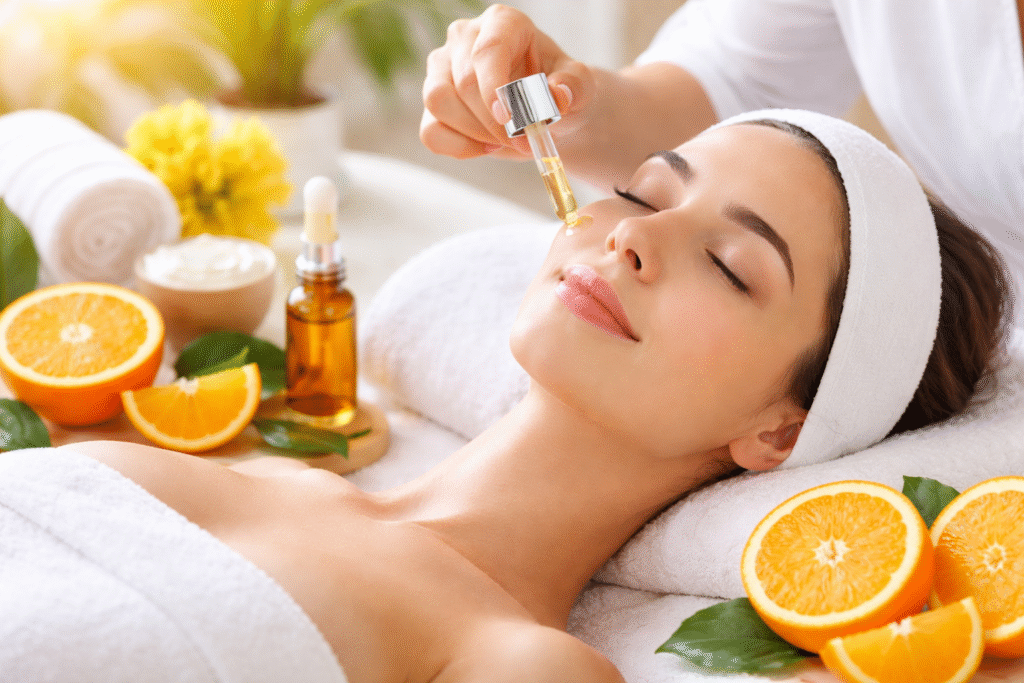 Vitamin C Facial Treatment in Abu Dhabi for Skin Brightening
