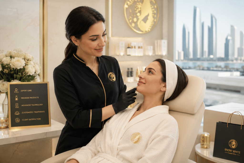 How Snow White Earns Client Trust Through Quality Beauty Treatments in Abu Dhabi