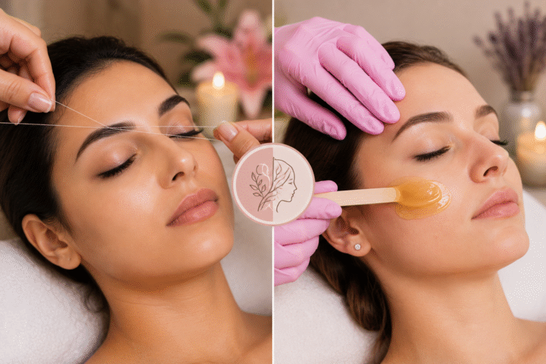 Threading vs. Waxing for Sensitive Skin