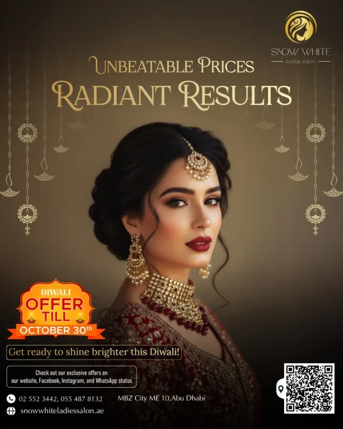 best beauty salon in abu dhabi - snow white
